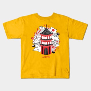 Japan Theme Kids T-Shirt